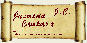 Jasmina Čampara vizit kartica